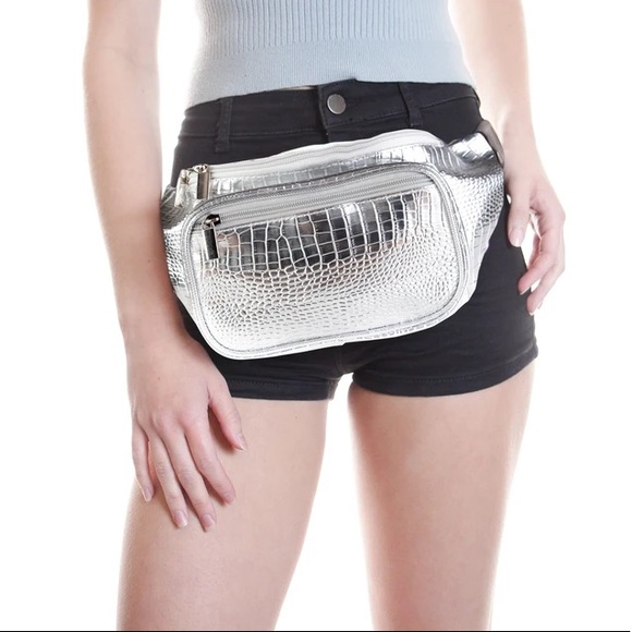 Sojourner Bags Silver Fanny Pack - Picture 2 of 12